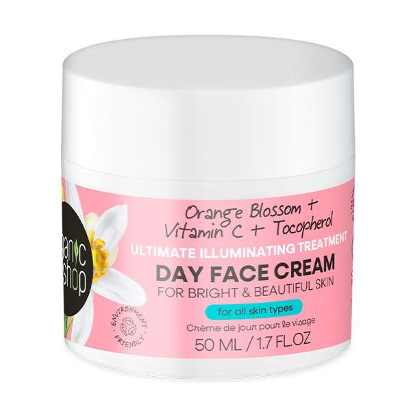 

Осветляющий дневной крем ORGANIC SHOP Day Face Cream For Bright & Beautiful Skin, 50 мл