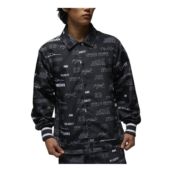 

Куртка Air Jordan Flight MVP Jacket 'Black', черный