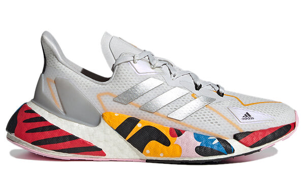 Кроссовки x9000l4 серебристые Adidas, белый — фото 2