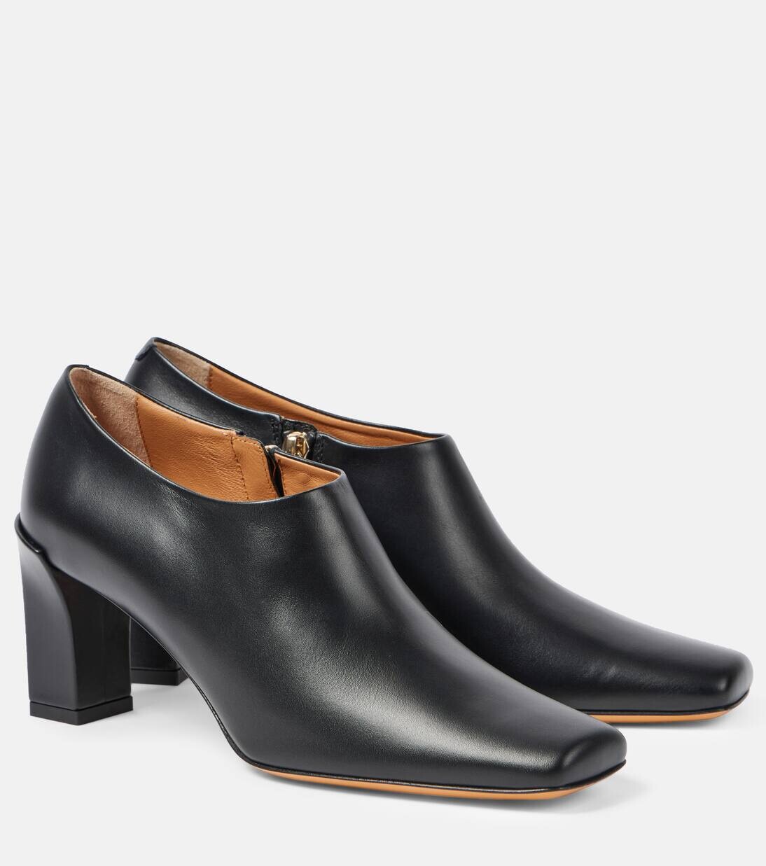 Кожаные ботильоны Tod'S, черный