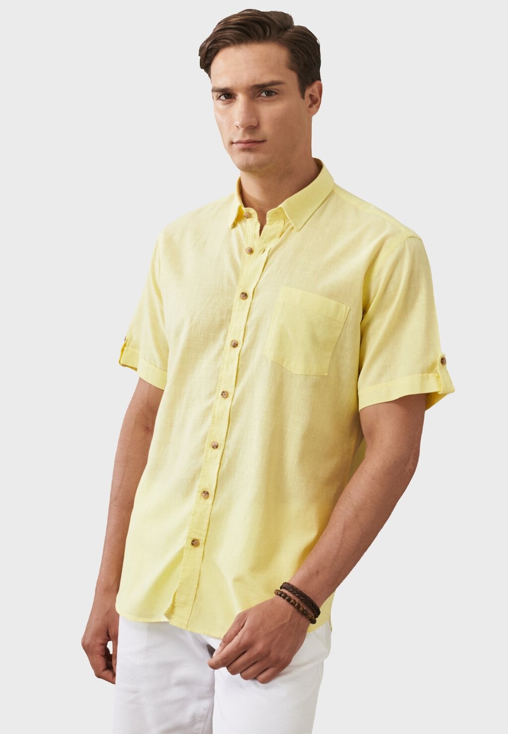 

Рубашка COMFORT FIT AC&CO / ALTINYILDIZ CLASSICS, желтый