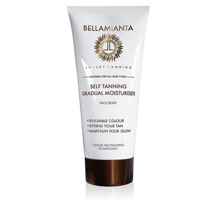 

Bellamianta Увлажняющий крем для автозагара с постепенным загаром, 6,76 унций