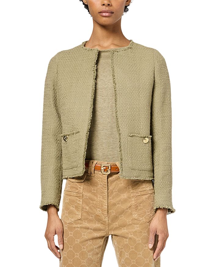 

Куртка Rodina с рваными краями Gerard Darel, зеленый