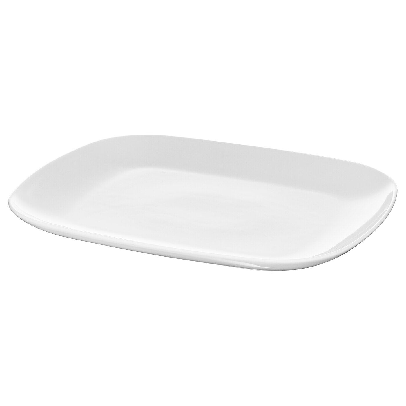 

Тарелка, белая, 31х26 см, VÄRDERA IKEA