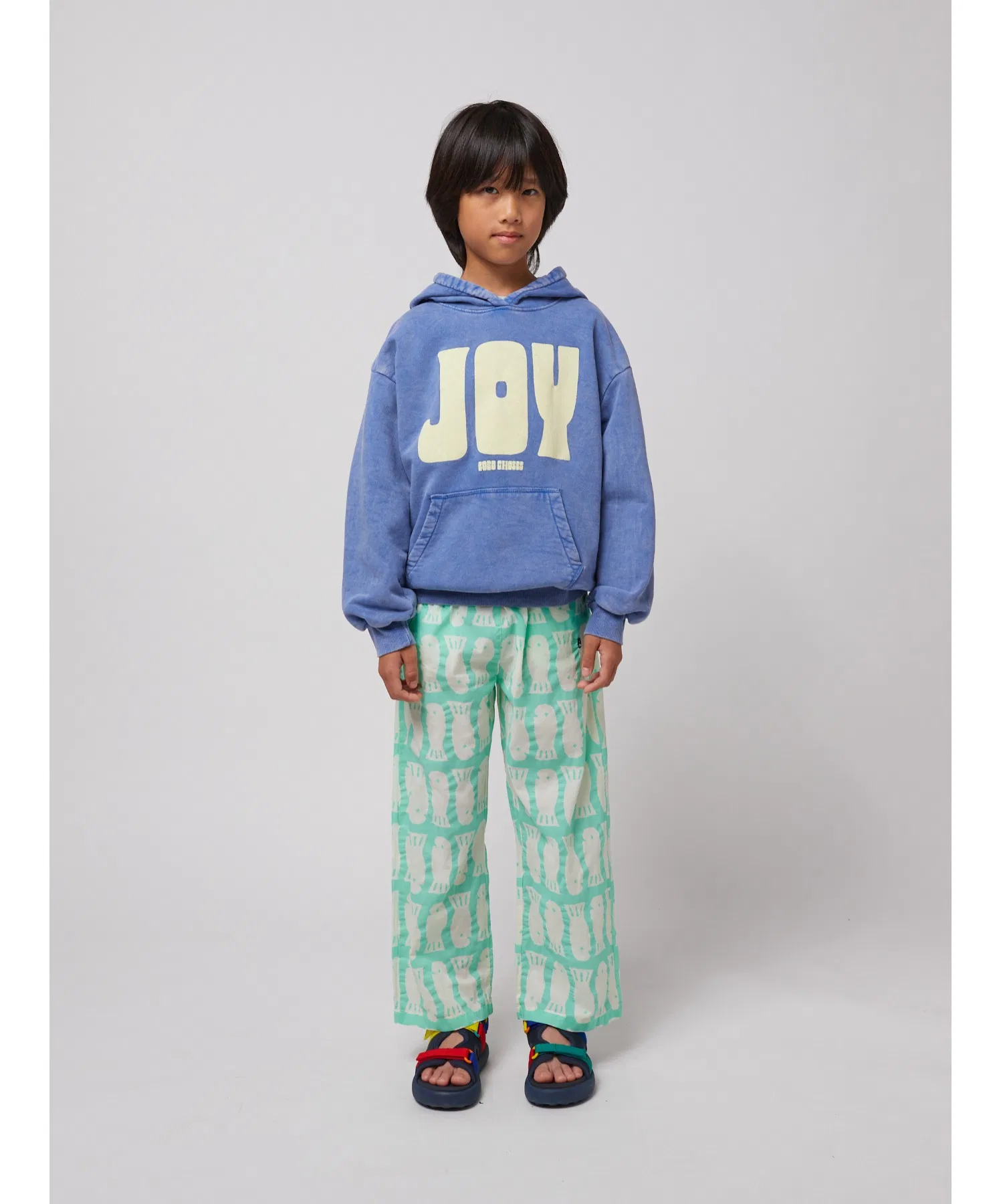 Детские брюки BOBO CHOSES Lucky Fish all over woven pant — фото 2