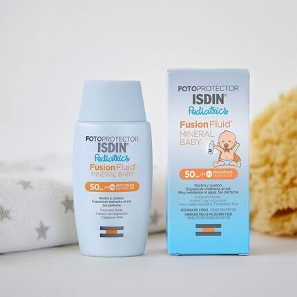 Фотозащитная жидкость Fusion Mineral Baby Spf50 50 мл, Isdin — фото 2