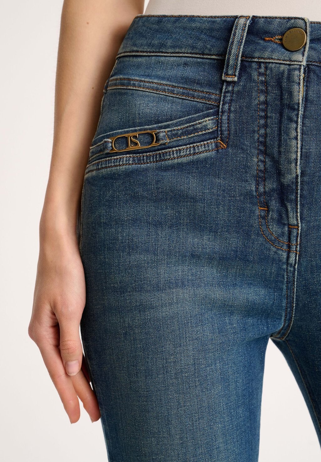 

Джинсы Bootcut OFILIO Luisa Spagnoli, синий