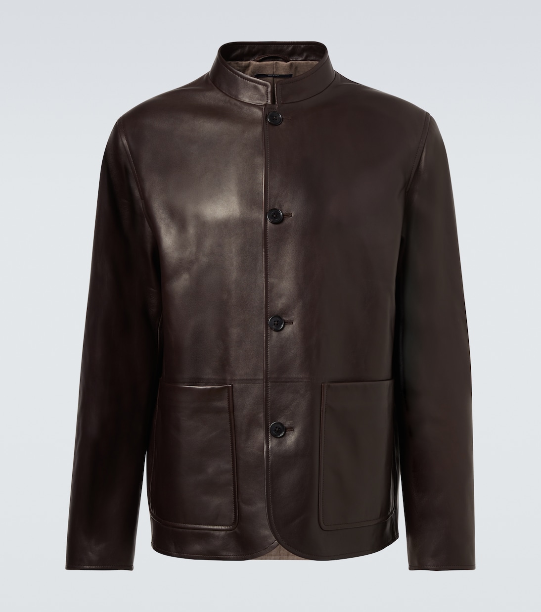 

Кожаная куртка Dunhill, Chocolate Brown