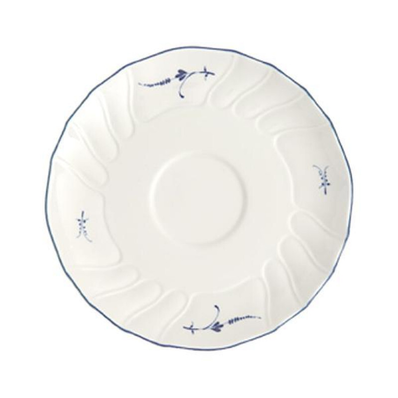 

Кофейное блюдце Old Luxembourg 14 см Villeroy & Boch, белый синий