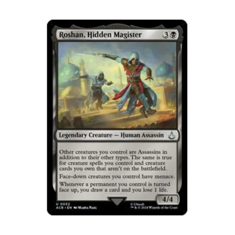 

CCG Рошан, Тайный Магистр (U), MTG - Universes Beyond: Assassin's Creed