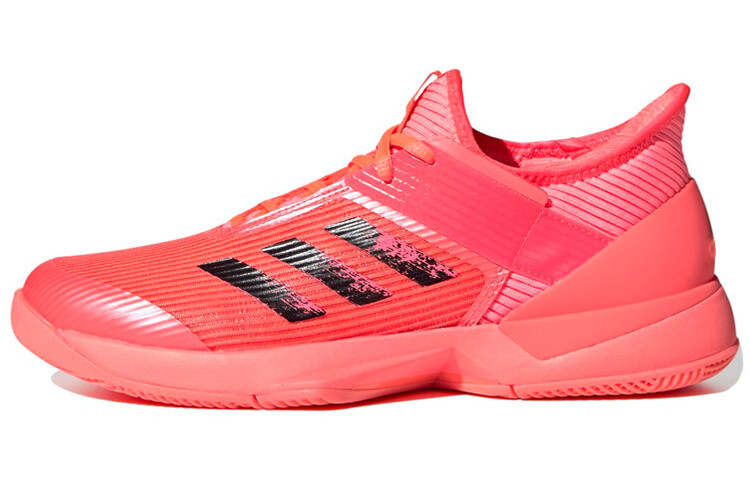 

Кроссовки Adizero Ubersonic 3 женские с низким верхом розовые/черные Adidas