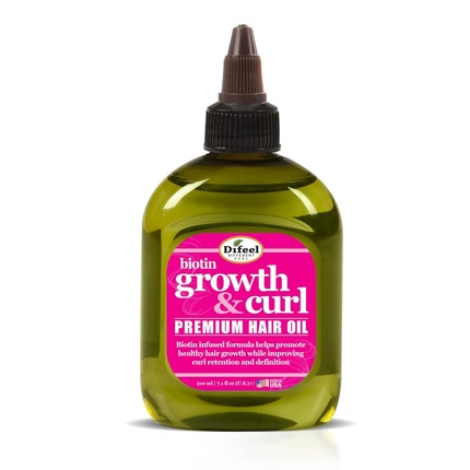 

Масло для волос Biotin Growth & Curl Premium 7,1 унции Difeel