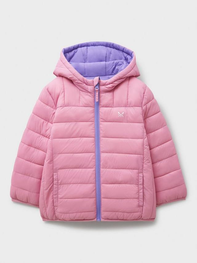 

Детская куртка Lowther Reversible Puffer Crew Clothing, Multi/Pink