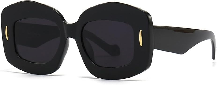 

Классические солнцезащитные очки для женщин, винтажные, ретро, ​​с заклепками, модные солнцезащитные очки для мужчин, роскошные, красные, трендовые (C5 Purpleack, один размер) LXLHWN, C1 Black