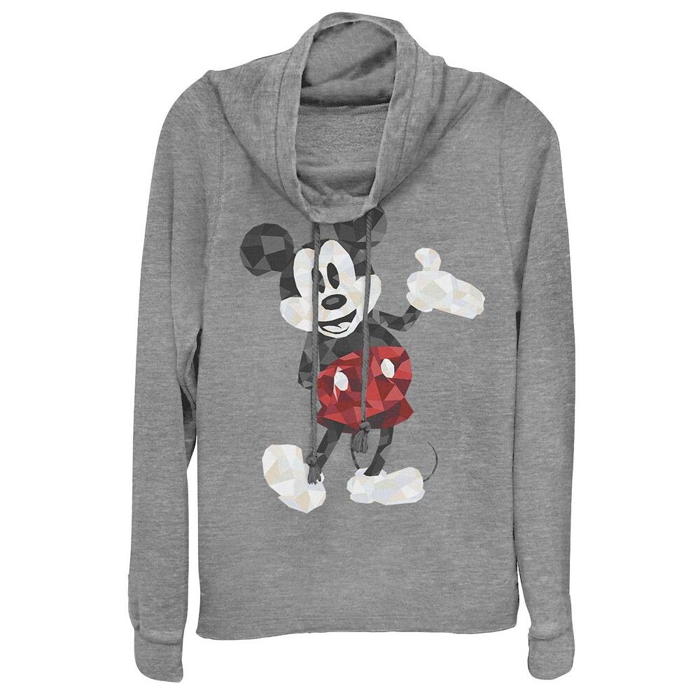 

Легкая футболка Disney's Mickey Mouse для детей с портретом и хомутом с рисунком и длинными рукавами Licensed Character, цвет Gray Heather