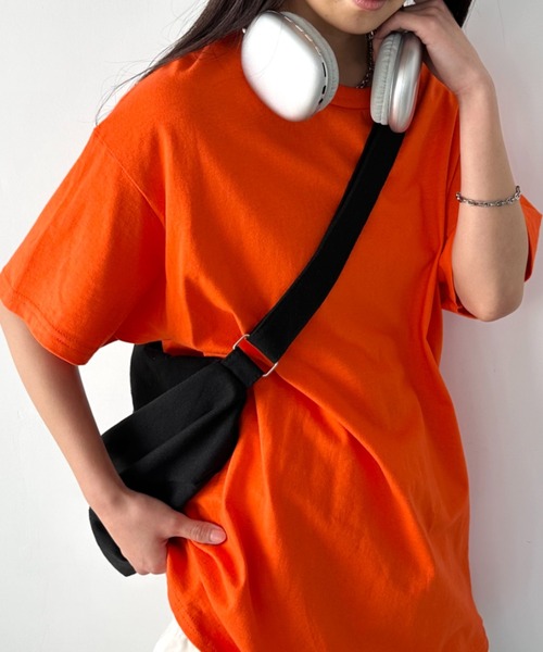 

Футболка с коротким рукавом, однотонная, с круглым вырезом, свободного кроя, 100% ультрахлопок, 178 г GILDAN, оранжевая