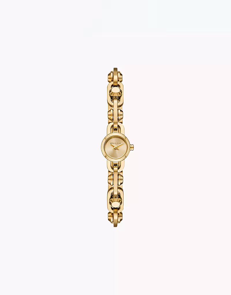 

Женские часы Michael Kors mk astor link с двумя стрелками, из нержавеющей стали золотистого оттенка — ЗОЛОТО