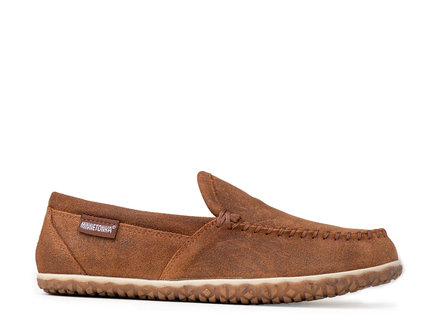 Тапочки Minnetonka Tilden Moccasin Slipper, темно-коричневый — фото 4