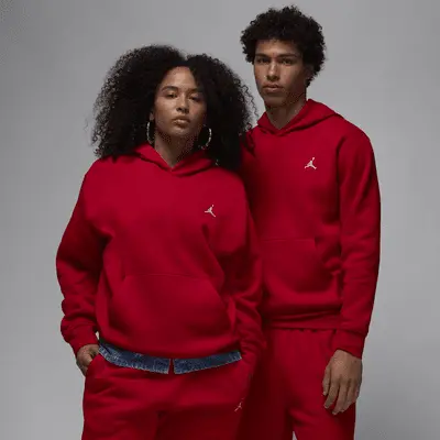 Худи Jordan Brooklyn Fleece, красный/белый