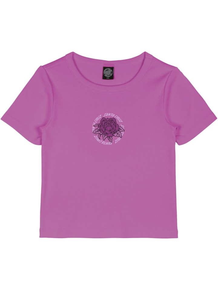 

Футболка Ringed Arrangement T-Shirt фиолетового цвета Santa Cruz