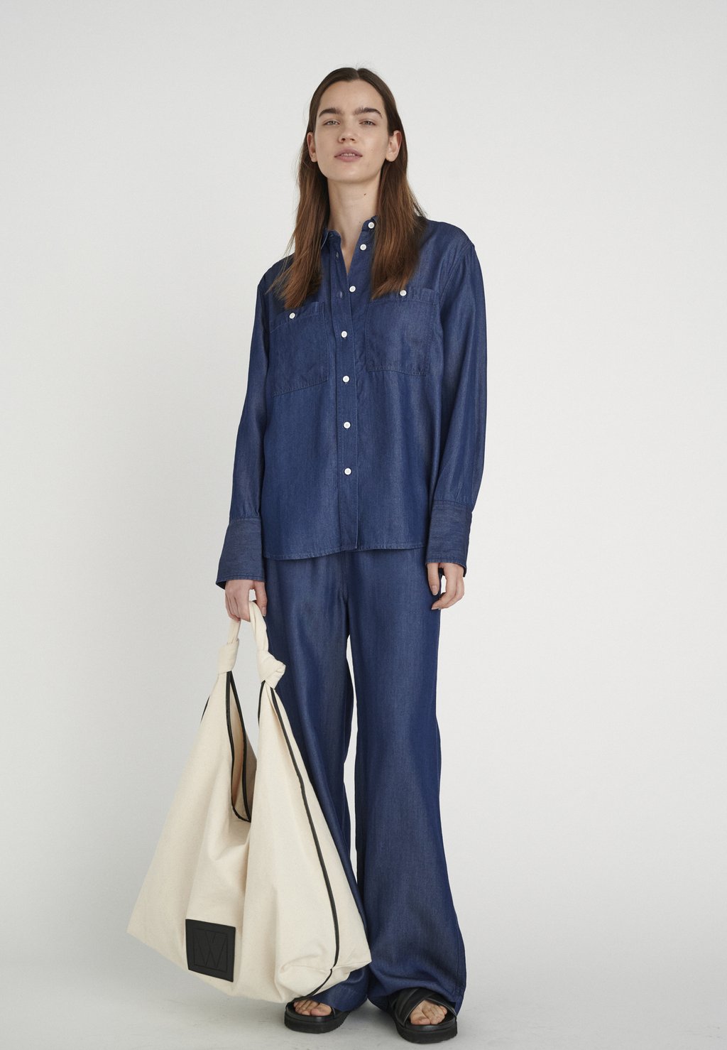 

Блузка на пуговицах GAZINIW DENIM InWear, цвет Denim Look