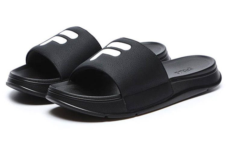 Тапочки FILA FUSION Como Slippers 'Black' T12M227510FBK, черный — фото 3