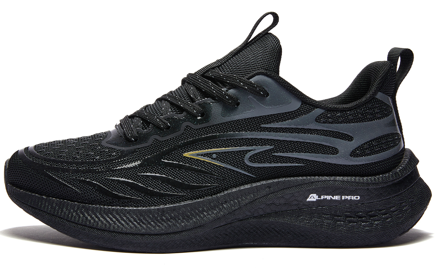 

Скользоустойчивые дышащие низкие кроссовки для бега мужские ALPINE PRO, бело-зеленые