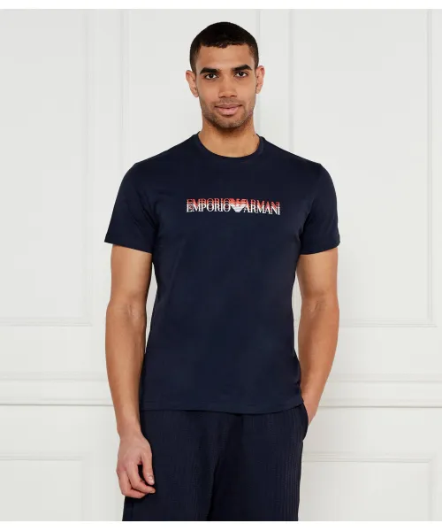 

Футболка Regular fit Emporio Armani, синий
