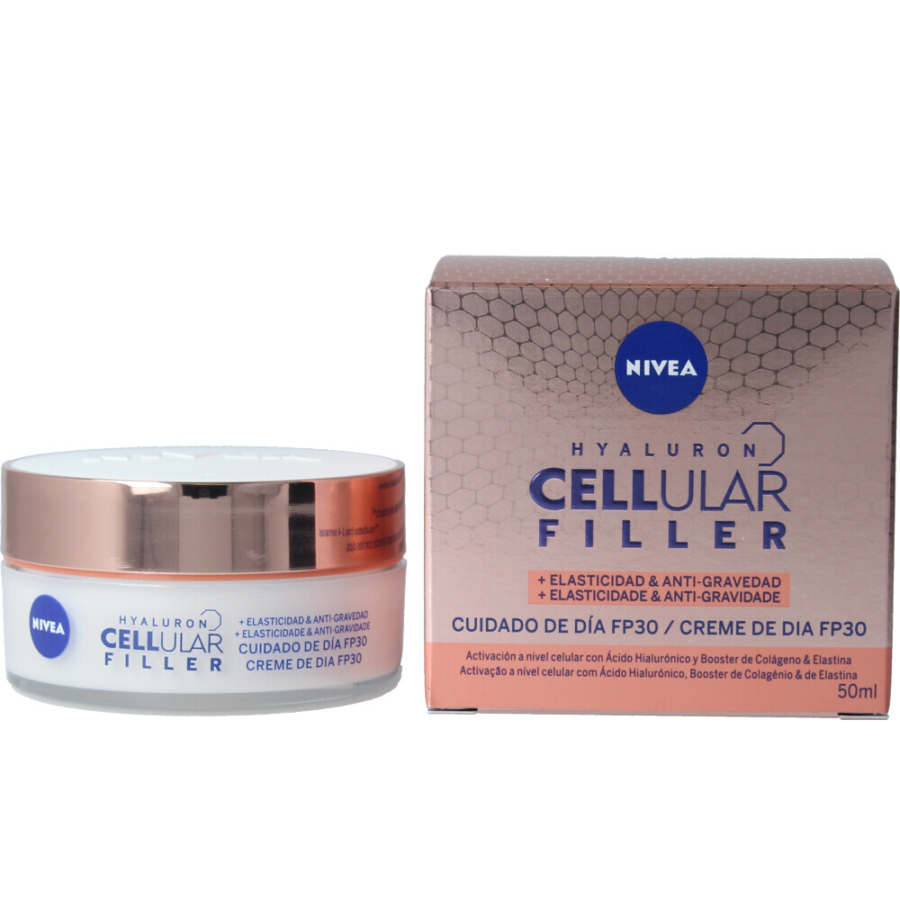 Крем для лица Nivea — Против морщин Cellular filler elasticidad crema día spf30, 50 мл — фото 2