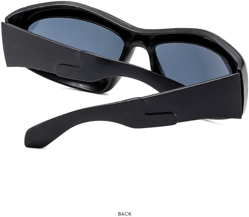 

Спортивные панк-солнцезащитные очки для женщин и мужчин, роскошные солнцезащитные очки в стиле ретро стимпанк, зеркальные солнцезащитные очки generic, Black Gray