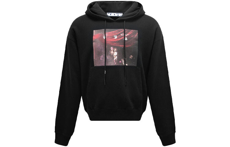 

OFF-WHITE Мужская толстовка, цвет Black