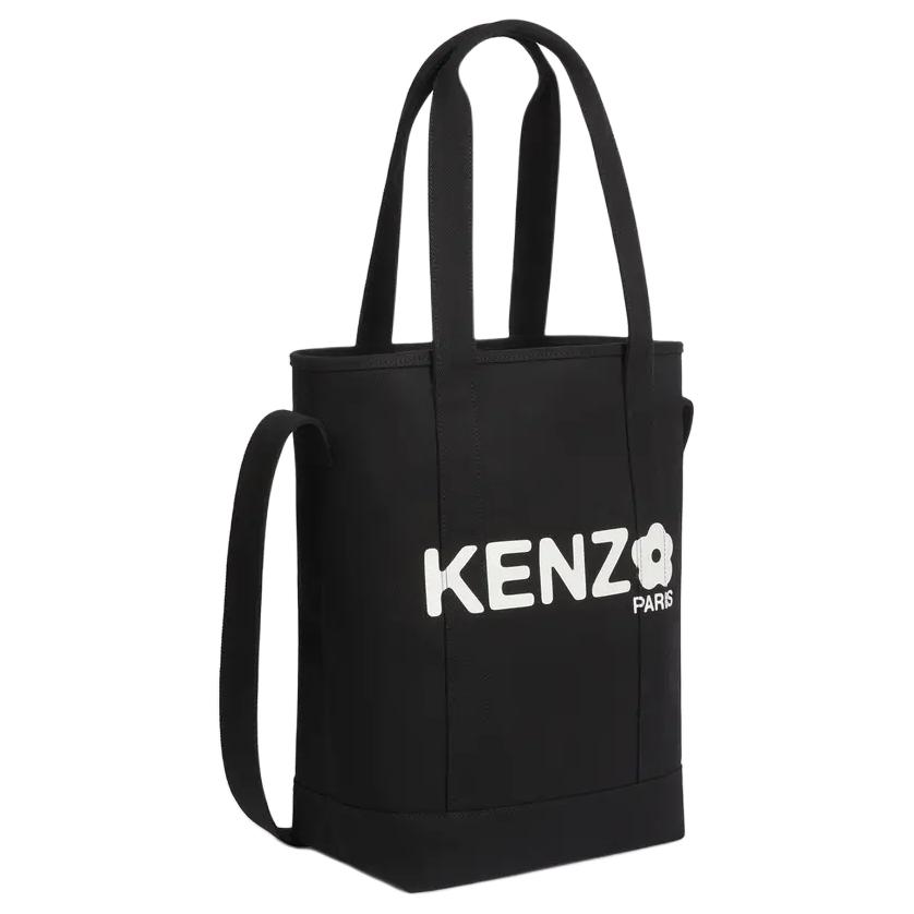 

Хлопковая женская сумка через плечо черная KENZO