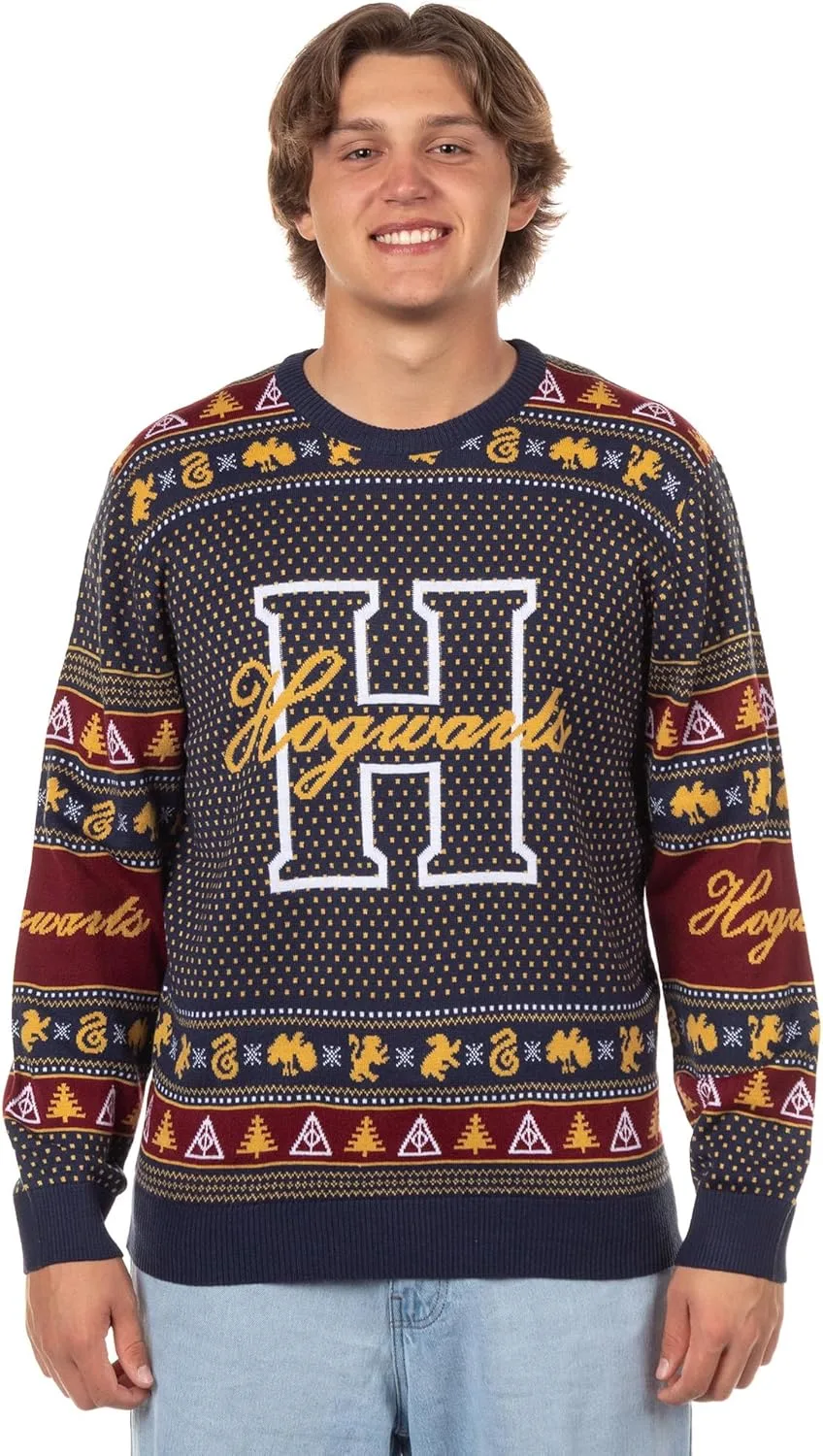 

Свитер мужской Harry Potter Hogwarts Houses Design Bioworld