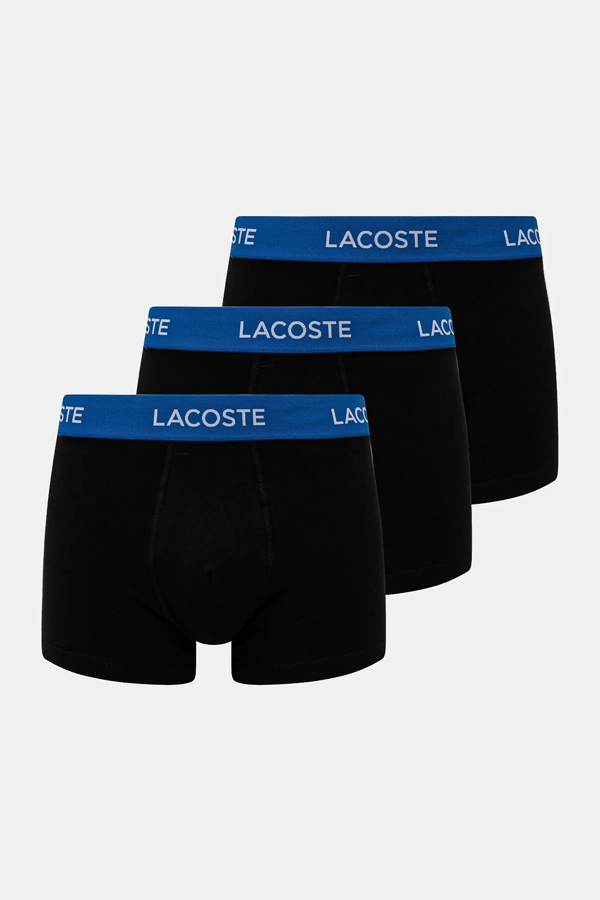 

3 пары боксеров Lacoste, черный