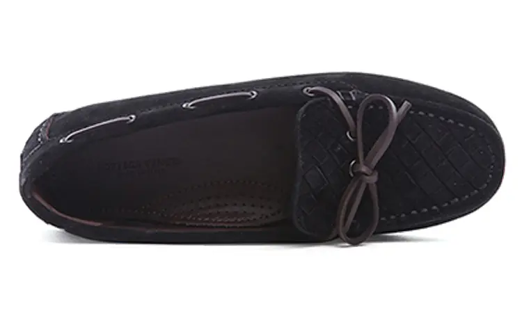 Женская повседневная обувь Женская низкая черная Bottega Veneta — фото 3