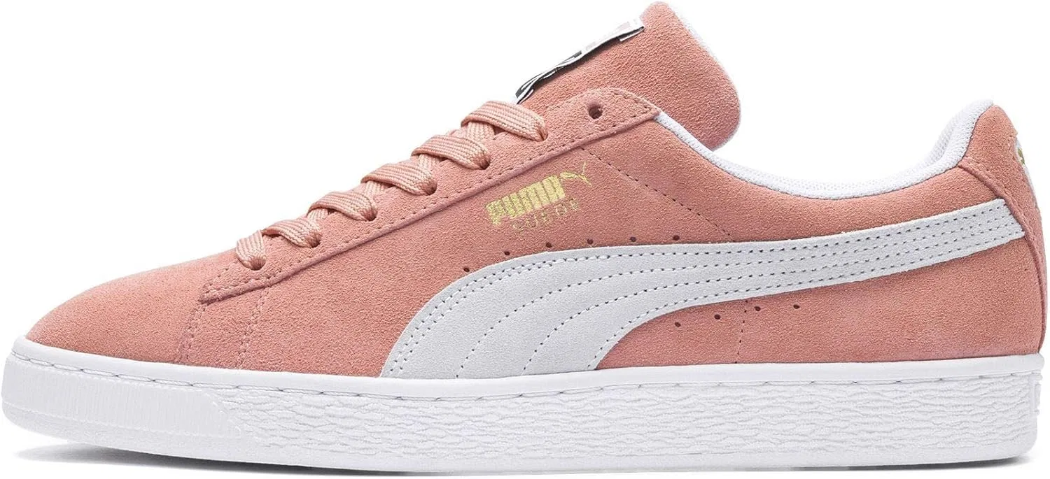 Мужские классические кроссовки Puma Castor из серой замши — фото 4