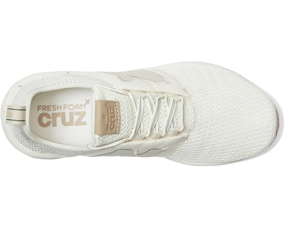 Кроссовки New Balance Fresh Foam X Cruz Artisan v3, цвет Angora/Timberwolf/Dark Juniper — фото 2