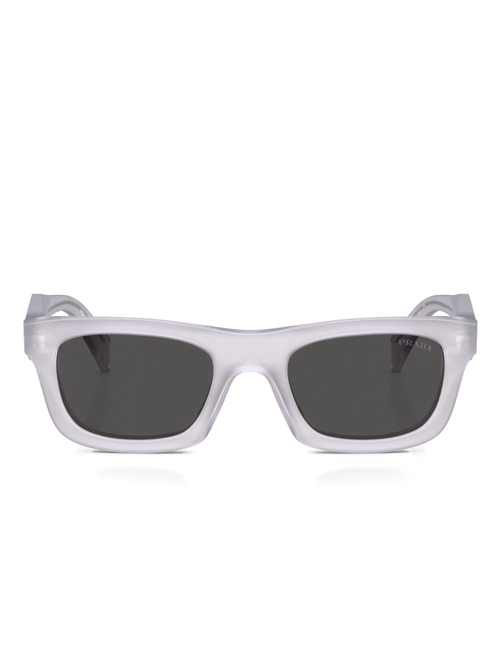 

Солнцезащитные очки в квадратной оправе Prada, белый