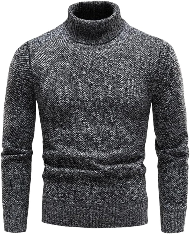 

Мужской свитер с высоким воротником