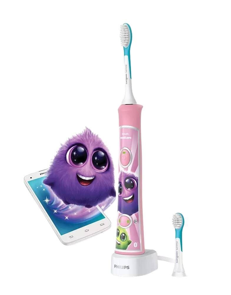 Звуковая зубная щетка Philips Sonicare Kids HX6352/42 Pink, 1 шт — фото 2