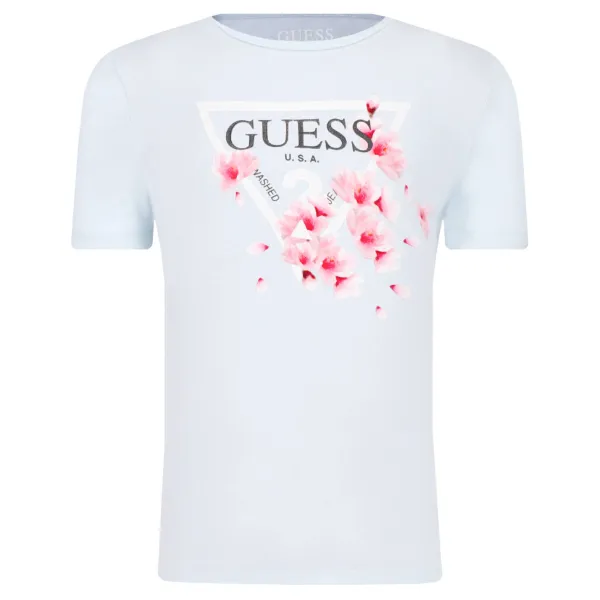 

Футболка стандартного кроя Guess, синий
