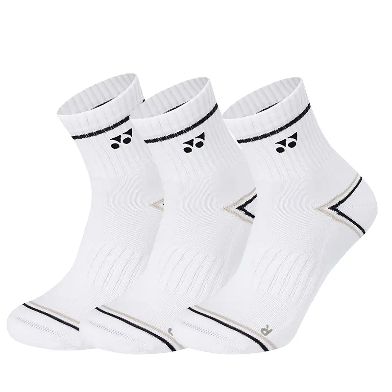 

Носки Mid-Calf мужские 1 упаковка YONEX, белый/черный