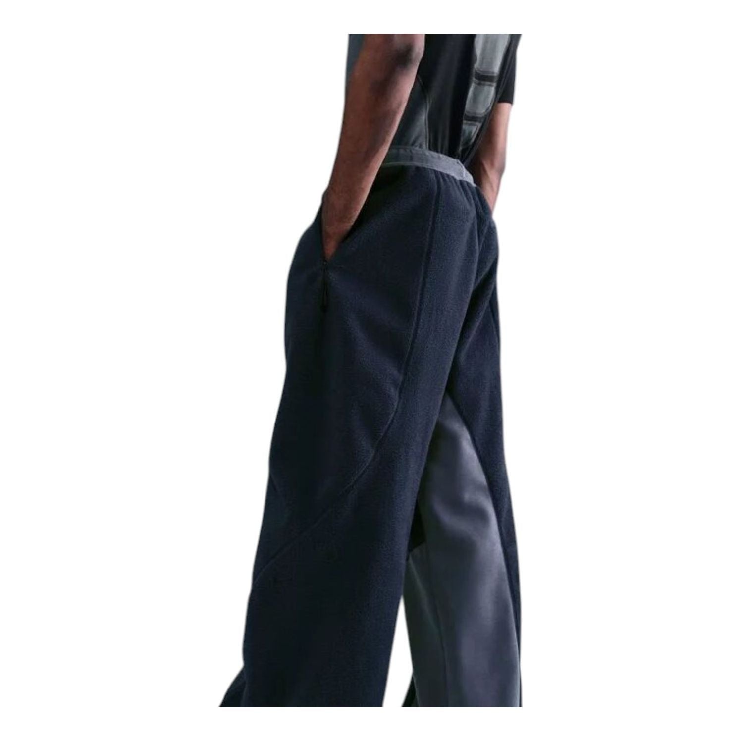 Брюки Nike Tech Boreas Knit Open-Hem Trousers 'Thunder Blue Obsidian Black' — фото 2