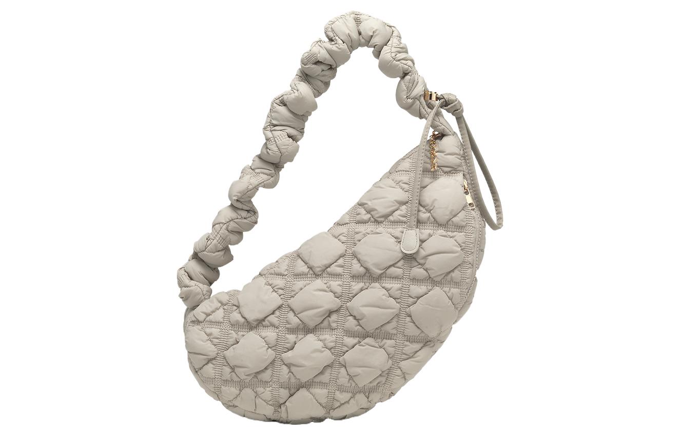 

CARLYN Нейлоновая портативная сумка через плечо женская серая, Gray