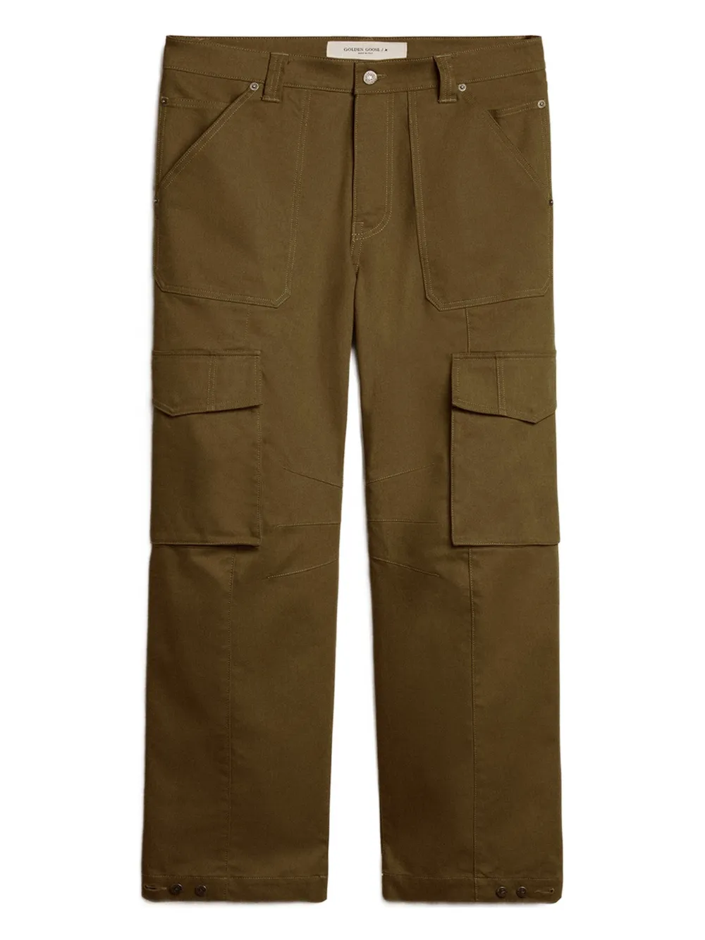 

Декорированные брюки карго GOLDEN GOOSE, зеленый
