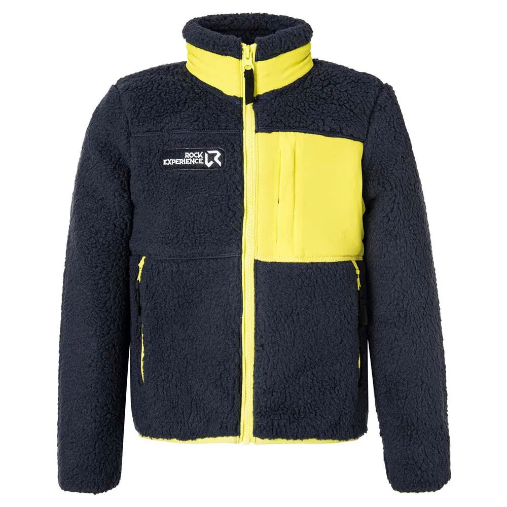 

Флис Rock Experience Beaver Mock full zip, синий