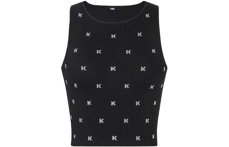 

Футболка KARL LAGERFELD женская черная KARL LAGERFELD / Karl Lagerfeld Jeans