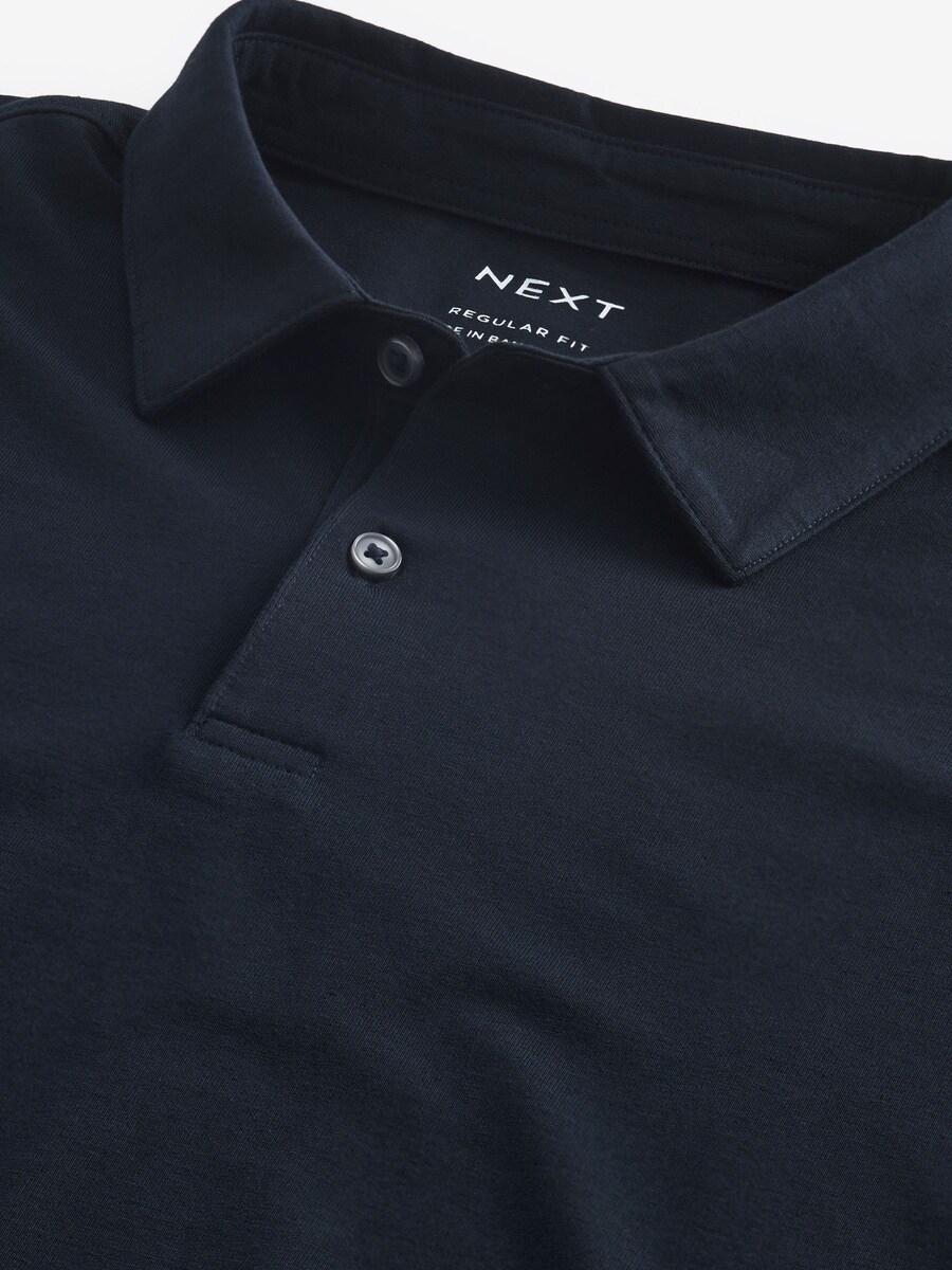 Рубашка поло Next Shirt, темно-синий — фото 3