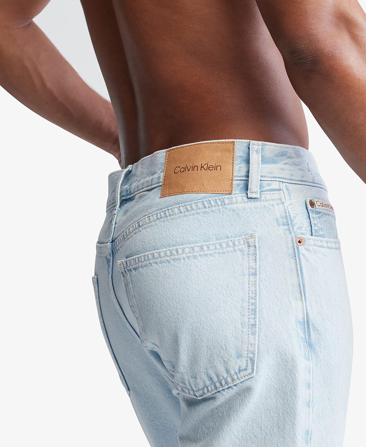 Мужские джинсы прямого кроя Calvin Klein, Charlie Indigo — фото 3