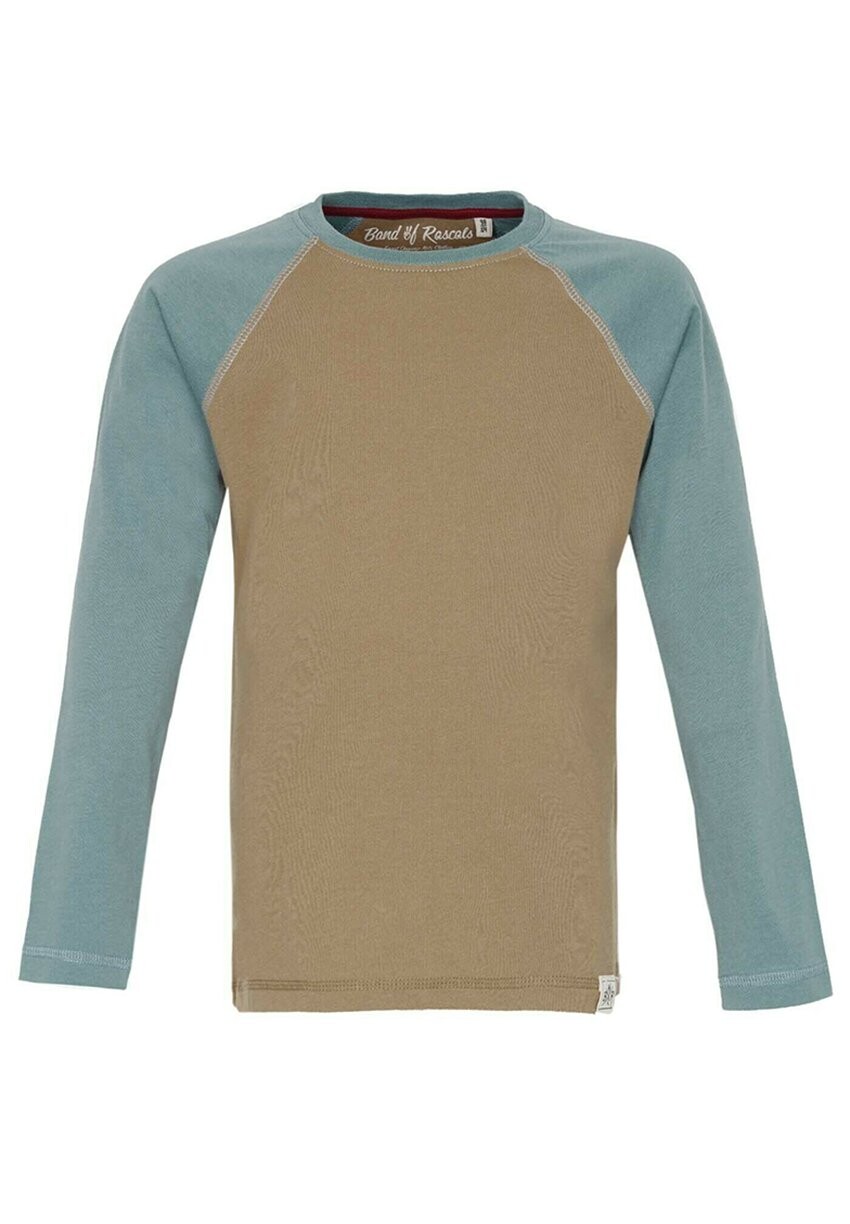 

Рубашка с длинным рукавом LONGSLEEVE RAGLAN Band Of Rascals, цвет caramel arctic blue